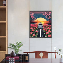 Load image into Gallery viewer, Diamond Painting - Full Round - road car (40*50CM)