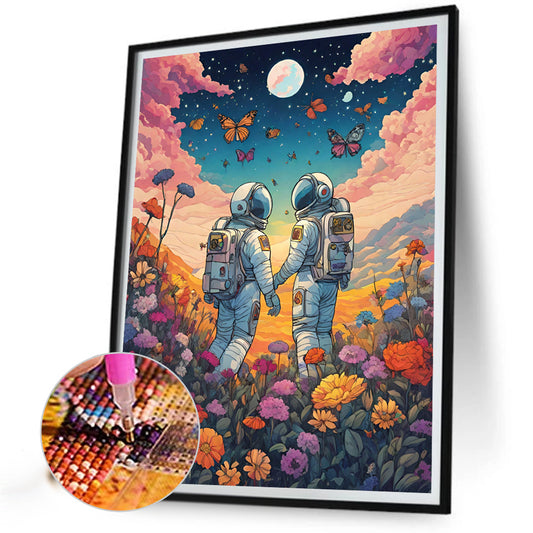Diamond Painting - Full Round - Stroll through the gardens (40*50CM)