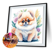 Load image into Gallery viewer, Diamond Painting - Full Round - Cute Samoyed (30*30CM)