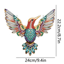 Load image into Gallery viewer, Acrylic Special Shape Diamond Painting Hanging Sign (Hummingbird #1)
