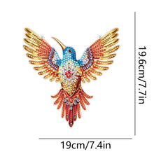 Load image into Gallery viewer, Acrylic Special Shape Diamond Painting Hanging Sign (Hummingbird #3)