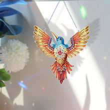 Load image into Gallery viewer, Acrylic Special Shape Diamond Painting Hanging Sign (Hummingbird #3)