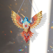 Load image into Gallery viewer, Acrylic Special Shape Diamond Painting Hanging Sign (Hummingbird #3)
