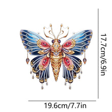 Load image into Gallery viewer, Acrylic Special Shape Diamond Painting Hanging Sign (Butterfly #4)