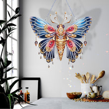 Load image into Gallery viewer, Acrylic Special Shape Diamond Painting Hanging Sign (Butterfly #4)