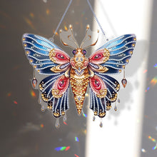 Load image into Gallery viewer, Acrylic Special Shape Diamond Painting Hanging Sign (Butterfly #4)
