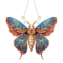 Load image into Gallery viewer, Acrylic Special Shape Diamond Painting Hanging Sign (Butterfly #6)