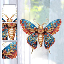 Load image into Gallery viewer, Acrylic Special Shape Diamond Painting Hanging Sign (Butterfly #6)