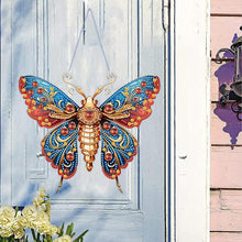 Load image into Gallery viewer, Acrylic Special Shape Diamond Painting Hanging Sign (Butterfly #6)