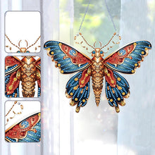 Load image into Gallery viewer, Acrylic Special Shape Diamond Painting Hanging Sign (Butterfly #7)