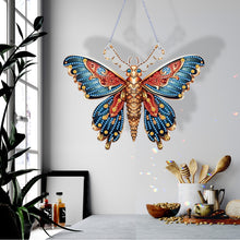 Load image into Gallery viewer, Acrylic Special Shape Diamond Painting Hanging Sign (Butterfly #7)