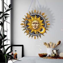 Load image into Gallery viewer, Acrylic Special Shape DIY Diamond Painting Ornaments (Stars Moon #2)