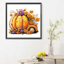 Load image into Gallery viewer, Diamond Painting - Partial Special Shaped - pumpkin carriage (30*30CM)