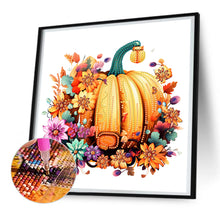 Load image into Gallery viewer, Diamond Painting - Partial Special Shaped - pumpkin carriage (30*30CM)