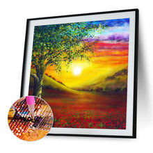 Load image into Gallery viewer, AB Diamond Painting - Full Round - mountain sun (40*40CM)