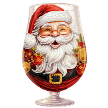 Load image into Gallery viewer, Diamond Painting - Partial Special Shaped - Christmas water cup santa claus (30*30CM)