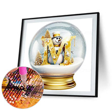 Load image into Gallery viewer, Diamond Painting - Full Round - Christmas crystal ball M (50*50CM)