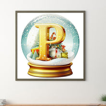 Load image into Gallery viewer, Diamond Painting - Full Round - Christmas crystal ball P (50*50CM)