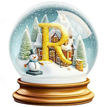 Load image into Gallery viewer, Diamond Painting - Full Round - Christmas crystal ball R (50*50CM)