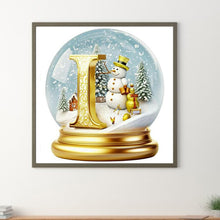 Load image into Gallery viewer, Diamond Painting - Full Round - Christmas crystal ball I (30*30CM)