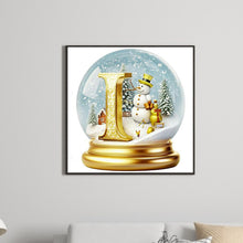 Load image into Gallery viewer, Diamond Painting - Full Round - Christmas crystal ball I (30*30CM)