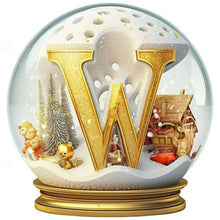 Load image into Gallery viewer, Diamond Painting - Full Round - Christmas crystal ball W (30*30CM)