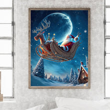 Load image into Gallery viewer, Diamond Painting - Full Round - Santa Claus (30*40CM)
