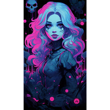 Load image into Gallery viewer, AB Diamond Painting - Full Round - elegant girl (40*70CM)