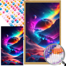 Load image into Gallery viewer, AB Diamond Painting - Full Round - Colorful clouds (40*70CM)
