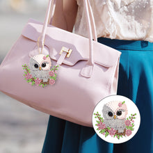 Load image into Gallery viewer, 6PCS Double Sided Full Drill Keyring Diamond Painting Keychain (Small Animal #1)