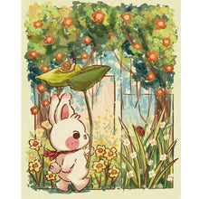 Load image into Gallery viewer, Diamond Painting - Full Round - Rabbit Jungle Adventure (40*50CM)