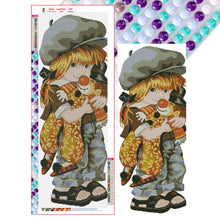 Load image into Gallery viewer, Diamond Painting - Full Round - clown girl (30*75CM)