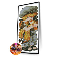 Load image into Gallery viewer, Diamond Painting - Full Round - clown girl (30*75CM)
