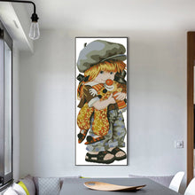 Load image into Gallery viewer, Diamond Painting - Full Round - clown girl (30*75CM)