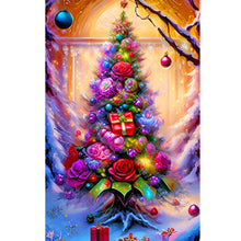 Load image into Gallery viewer, Diamond Painting - Full Round - Christmas tree (40*60CM)
