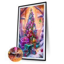 Load image into Gallery viewer, Diamond Painting - Full Round - Christmas tree and gifts (40*60CM)