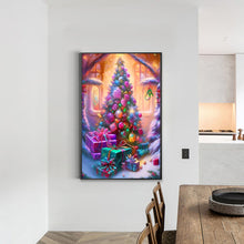 Load image into Gallery viewer, Diamond Painting - Full Round - Christmas tree and gifts (40*60CM)