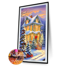 Load image into Gallery viewer, Diamond Painting - Full Round - christmas house (40*60CM)
