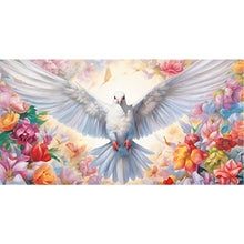 Load image into Gallery viewer, Diamond Painting - Full Round - white dove (60*30CM)