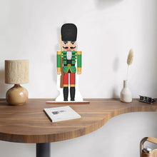 Load image into Gallery viewer, Wooden Crystal Painting Desktop Kit Diamond Art Table Decor(Xmas Nutcracker #11)