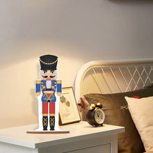 Load image into Gallery viewer, Wooden Crystal Painting Desktop Kit Diamond Art Table Decor(Xmas Nutcracker #13)