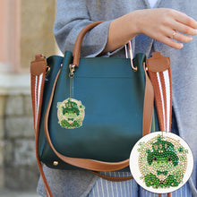 Load image into Gallery viewer, 6PCS Double Sided Special Shape Diamond Painting Keychain (Cute Frog)