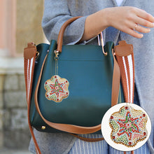 Load image into Gallery viewer, 6PCS Double Sided Special Shape Diamond Painting Keychain (Christmas Cracker)