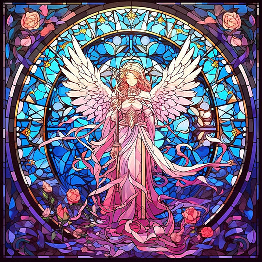 AB Diamond Painting - Full Square - rose angel (30*30CM)