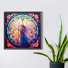 Load image into Gallery viewer, AB Diamond Painting - Full Square - floral angel (30*30CM)