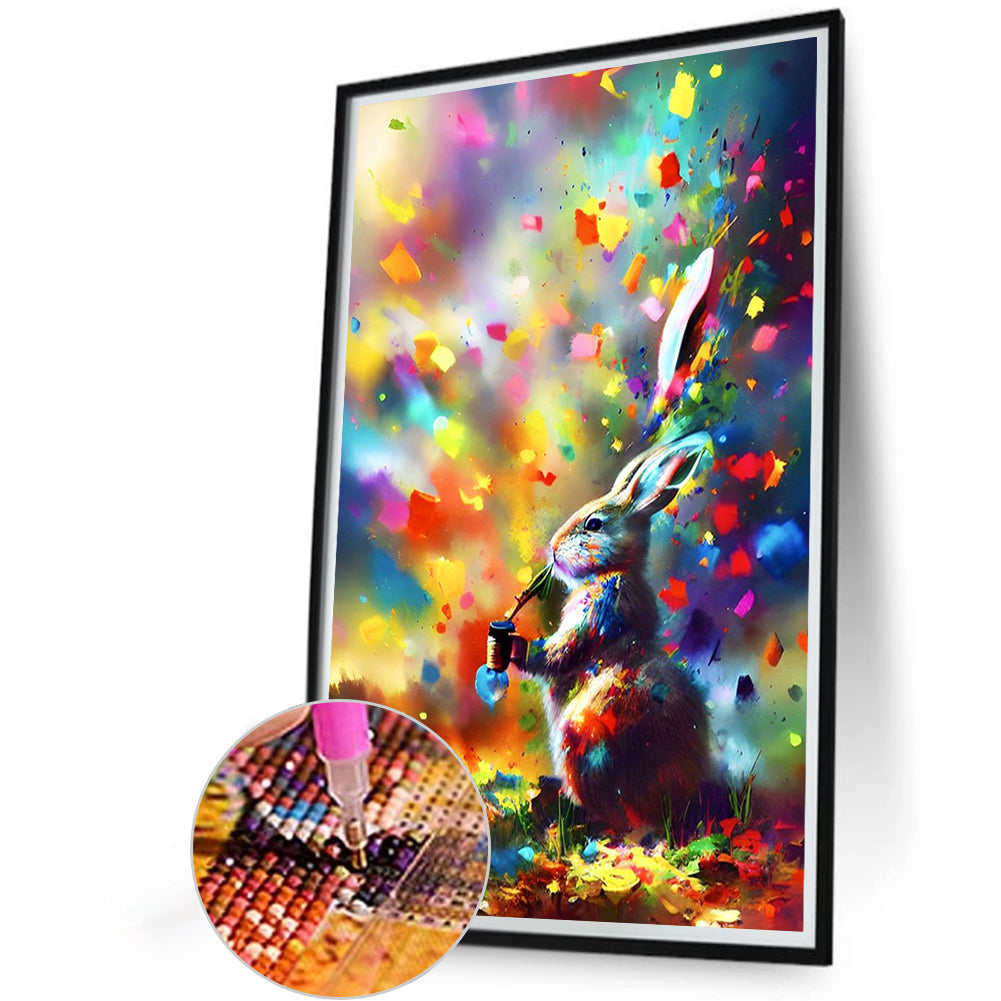 AB Diamond Painting - Full Square - rabbit (40*60CM)