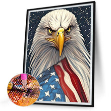 Load image into Gallery viewer, Diamond Painting - Full Round - Eagle and Stars and Stripes (30*40CM)