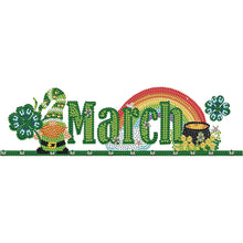 Load image into Gallery viewer, Diamond Painting - Partial Special Shaped - Goblin Calendar (40*20CM)