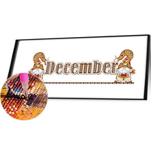Load image into Gallery viewer, Diamond Painting - Partial Special Shaped - Goblin Calendar (40*20CM)