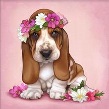 Load image into Gallery viewer, Diamond Painting - Full Round - puppy (30*30CM)